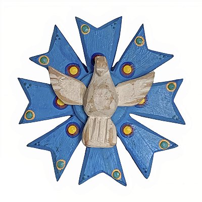 Divino Resplendor Azul Claro 15cm - Beth - MG