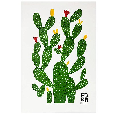 Xilogravura "Palma" P - Edna - PE