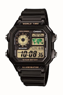Relógio de pulso CASIO AE-1200WH-1BVDF