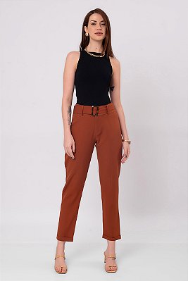 CALÇA SKINNY MILENA CARAMELO