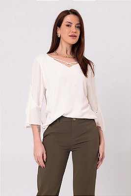 BATA VISCOSE JULIA  OFF WHITE