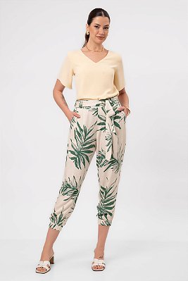 CALÇA NEW TROPICAL GREEN