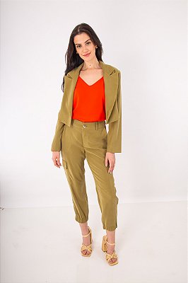 CALÇA UTILITÁRIA PRINCESS MILITAR