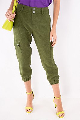 CALÇA JOGGER ELIETE MILITAR