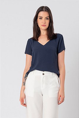 BLUSA DEC. V MEGAN MARINHO