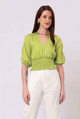 BLUSA LASTEX LIMA MAEDA