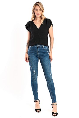 CALÇA SKINNY JEANS ISADORA