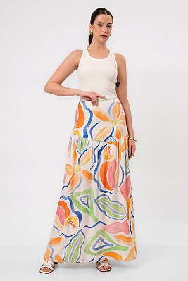 SAIA LONGA VISCOSE AQUARELA