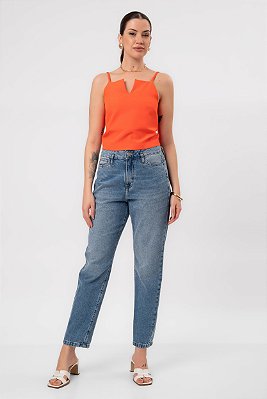 REGATA CREPE LARANJA ZHEN