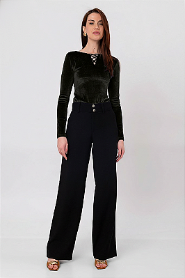 BODY VELVET SPAN PRETO