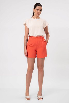 SHORT CREPE SUNSET CORAL
