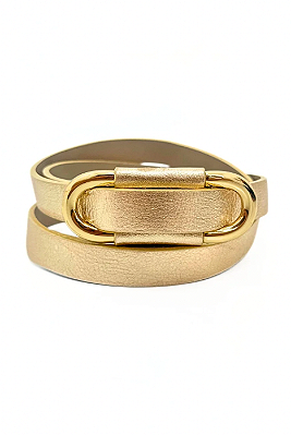 CINTO FINO DOURADO FIVELA DOURADA