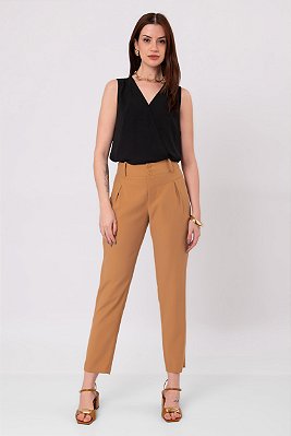 CALÇA NEW REBECA OCRE