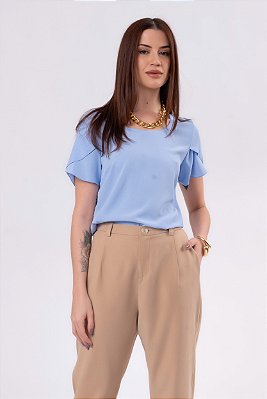BLUSA FRANÇA GLACIAL BLUE