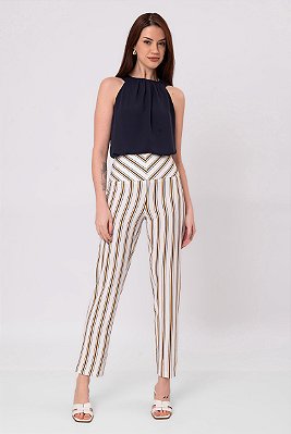 CALÇA SKINNY DORIS OFF WHITE