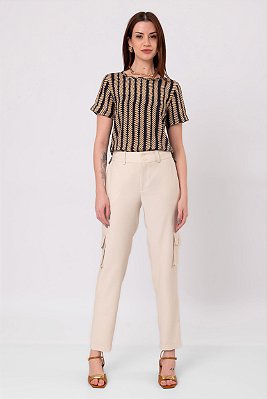 CALÇA LUNA CREAM