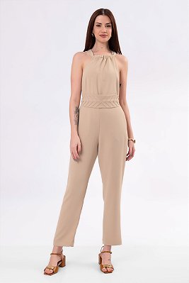 MACACÃO NEW PATY BEGE