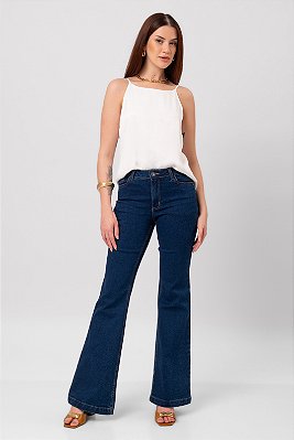 CALÇA FLARE LAURA JEANS