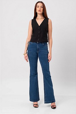 CALÇA FLARE PAULA JEANS