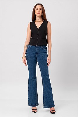 CALÇA FLARE PAULA JEANS