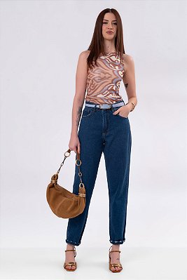 CALÇA MOM JEANS MELISSA