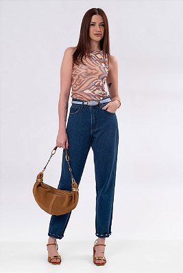 CALÇA MOM JEANS MELISSA
