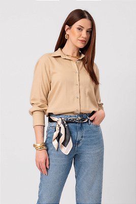 CAMISA LUX BEGE