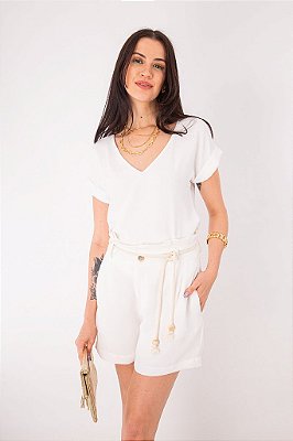 SHORT YASMIN OFF WHITE