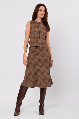 SAIA MIDI BELLE XADREZ