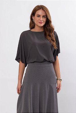 BLUSA MANGA CURTA ROBUST GREY