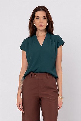 BLUSA MAYA TRANSFORMATIVE TEAL