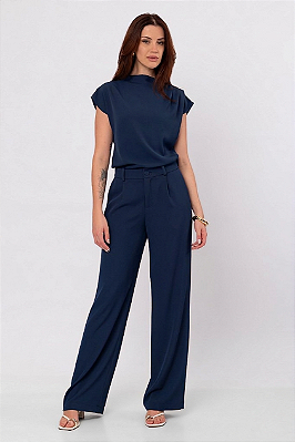 CALÇA CORA AZUL MARINHO