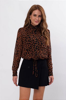 JAQUETA RESERVA TERRA ESTAMPADA