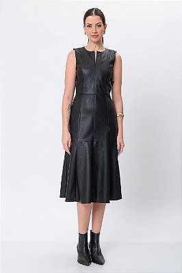 VESTIDO MIDI LAUREN PRETO
