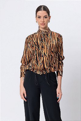 JAQUETA NEW NEUTRAL ESTAMPADA