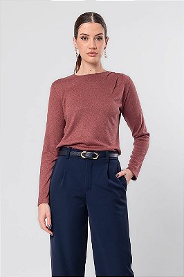 BLUSA MANGA LONGA PREGAS MALU NOSTALGIC ROSE