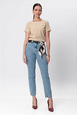 CALÇA MOM MARÍLIA JEANS
