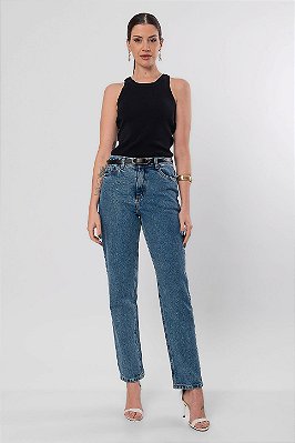 CALÇA RETA ALICE JEANS