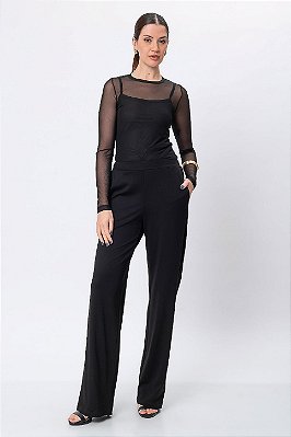 CALÇA RETA MARA PRETO