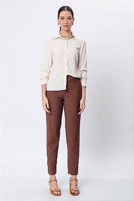CALÇA SLIM STELLA CHOCOLATE SAUCE