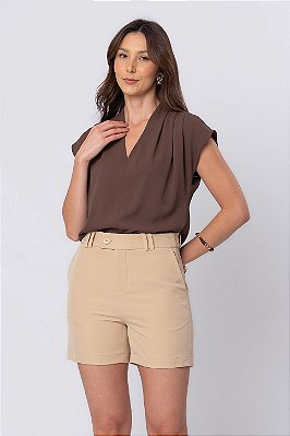 BLUSA MAYA MARROM