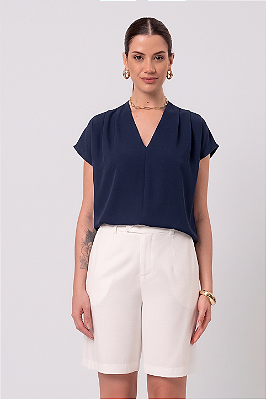 BLUSA MAYA AZUL MARINHO