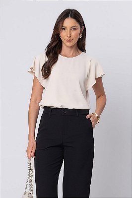 BLUSA ANA LÍVIA CLASSIC BEIGE