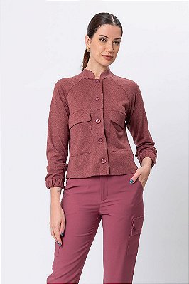 CASACO MALU NOSTALGIC ROSE