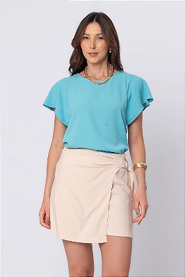 BLUSA ANA LÍVIA CALMING GREEN