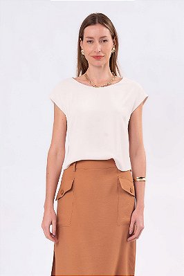 BLUSA ANGÉLICA CLASSIC BEIGE