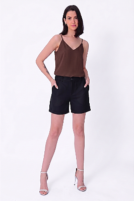 SHORT CREPE MARCELA PRETO