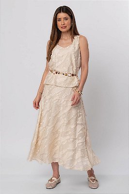 SAIA MIDI VIVIANE CLASSIC BEIGE