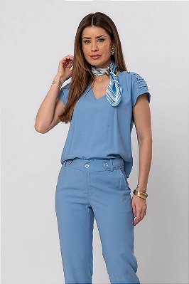 BLUSA MARINA ETERNAL BLUE