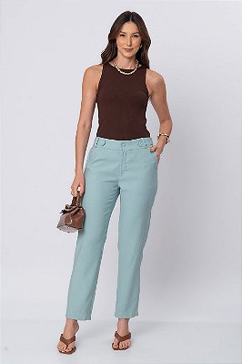 CALÇA SLIM MARINA CALMING GREEN